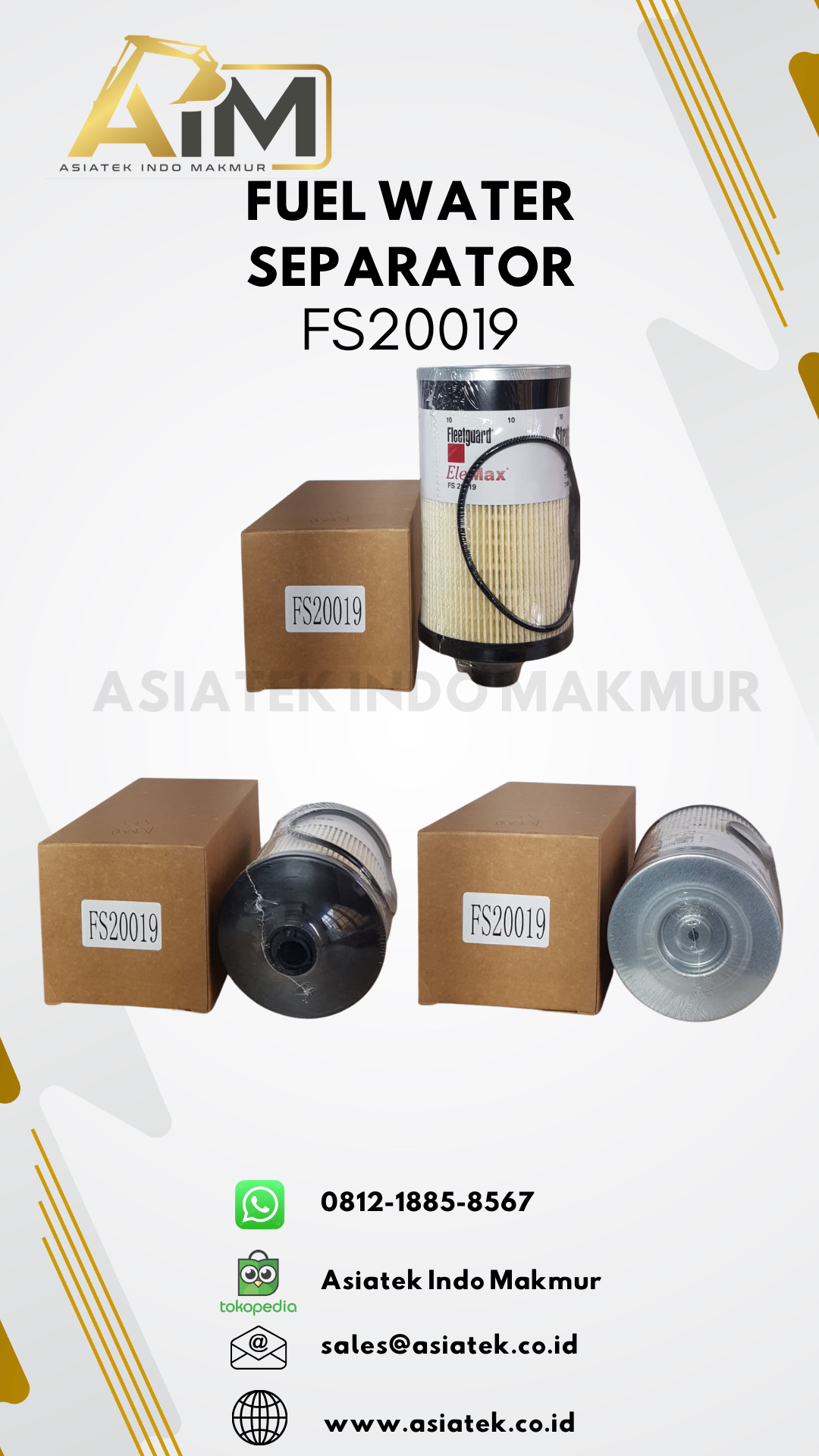 FUEL WATER SEPARATOR (FS20019)